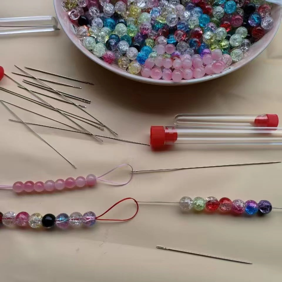 Beaded needle