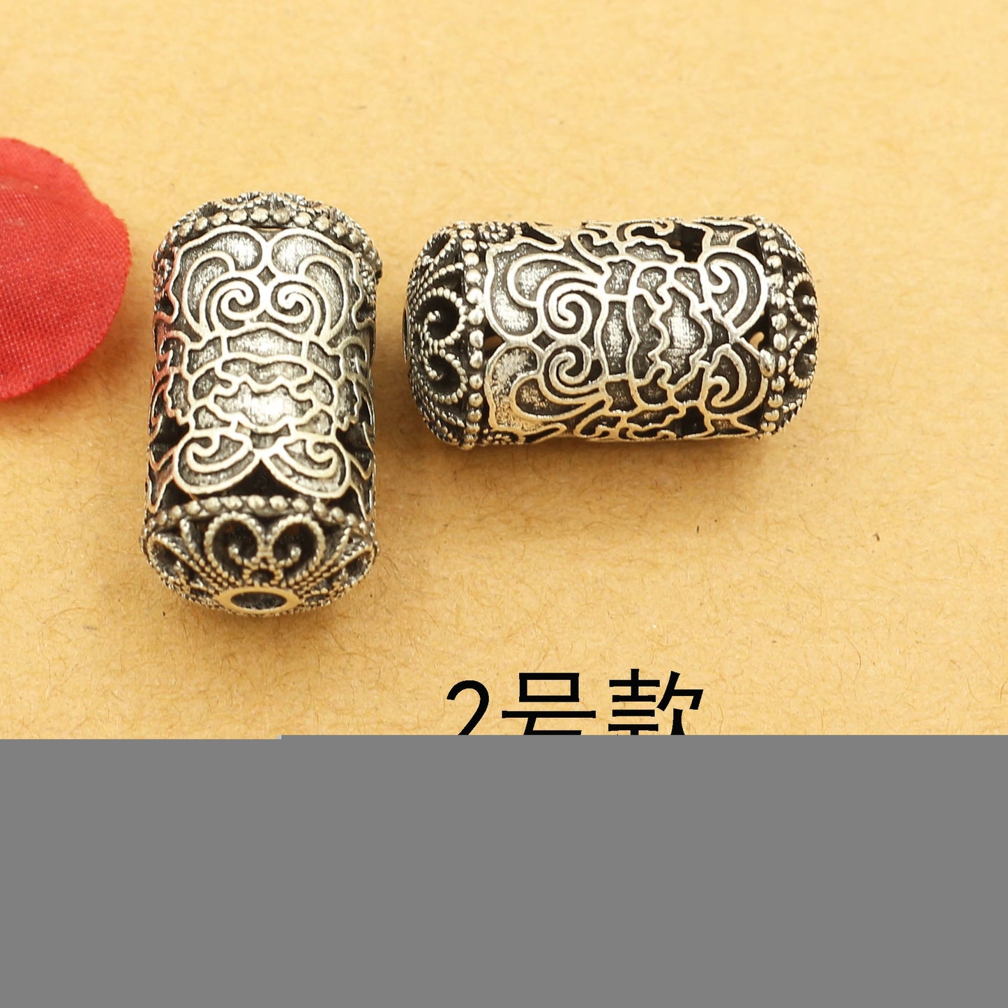Antique Silver Tibetan Style Spacer Beads | DIY Jewelry Making Charms for Bracelets & Necklaces