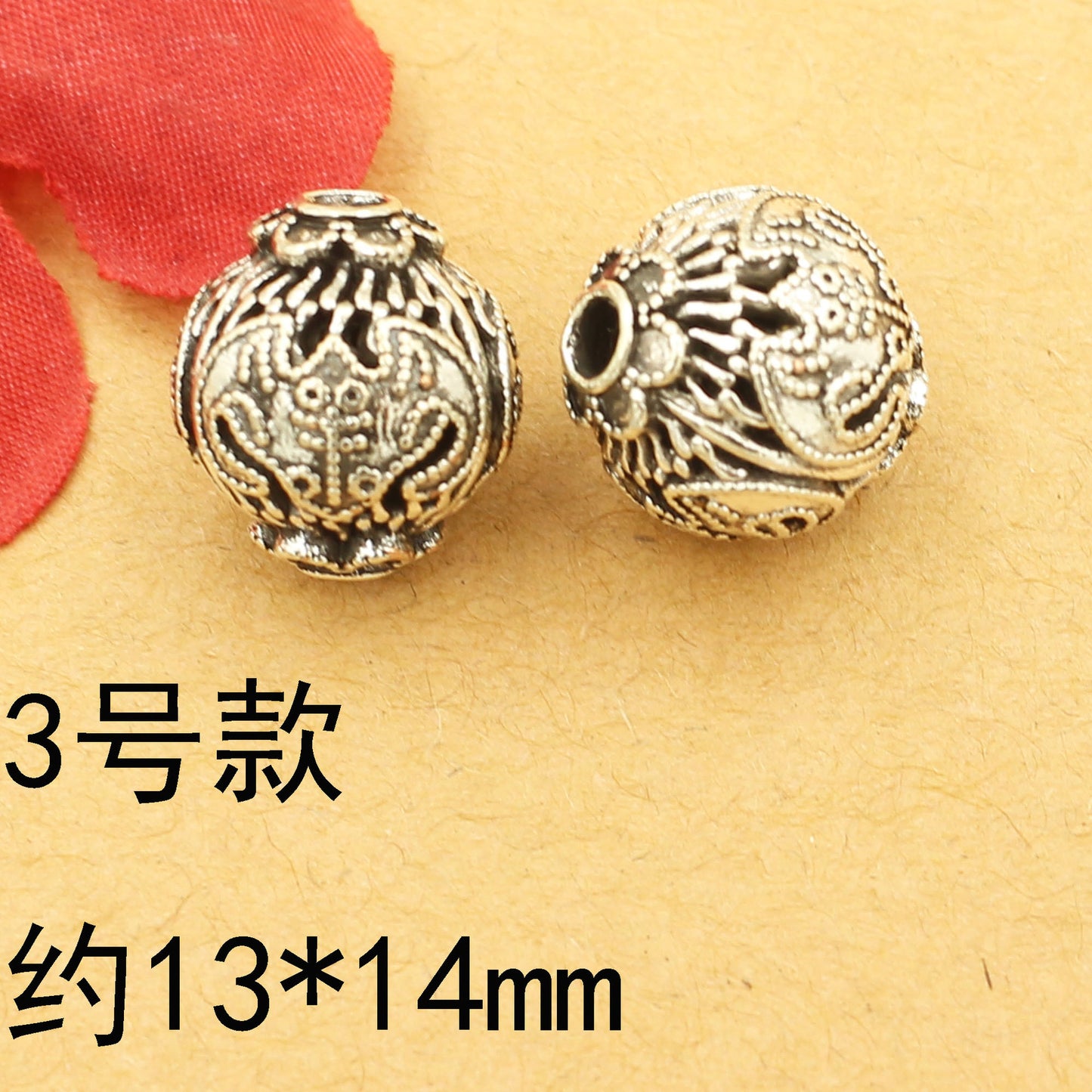 Antique Silver Tibetan Style Spacer Beads | DIY Jewelry Making Charms for Bracelets & Necklaces