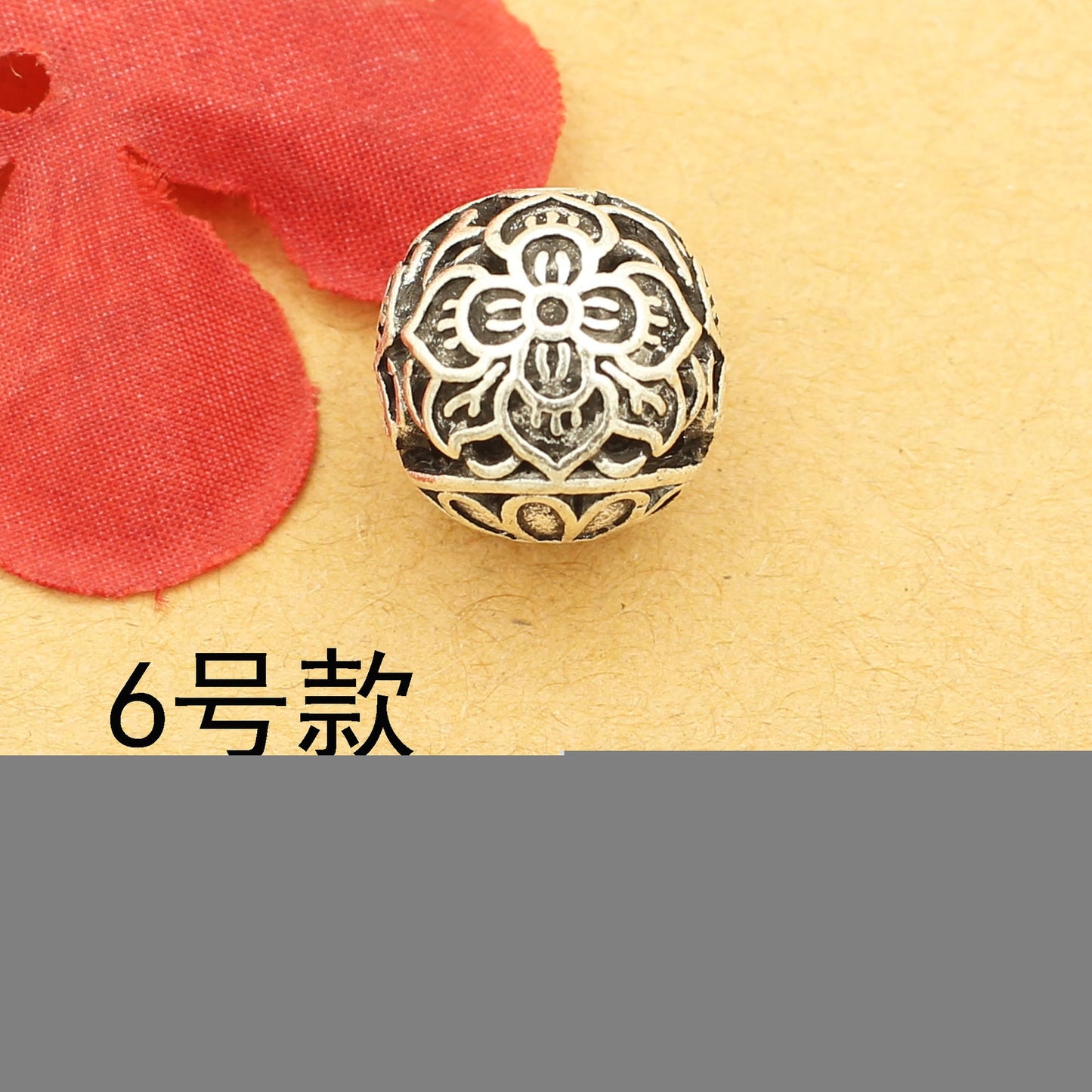 Antique Silver Tibetan Style Spacer Beads | DIY Jewelry Making Charms for Bracelets & Necklaces
