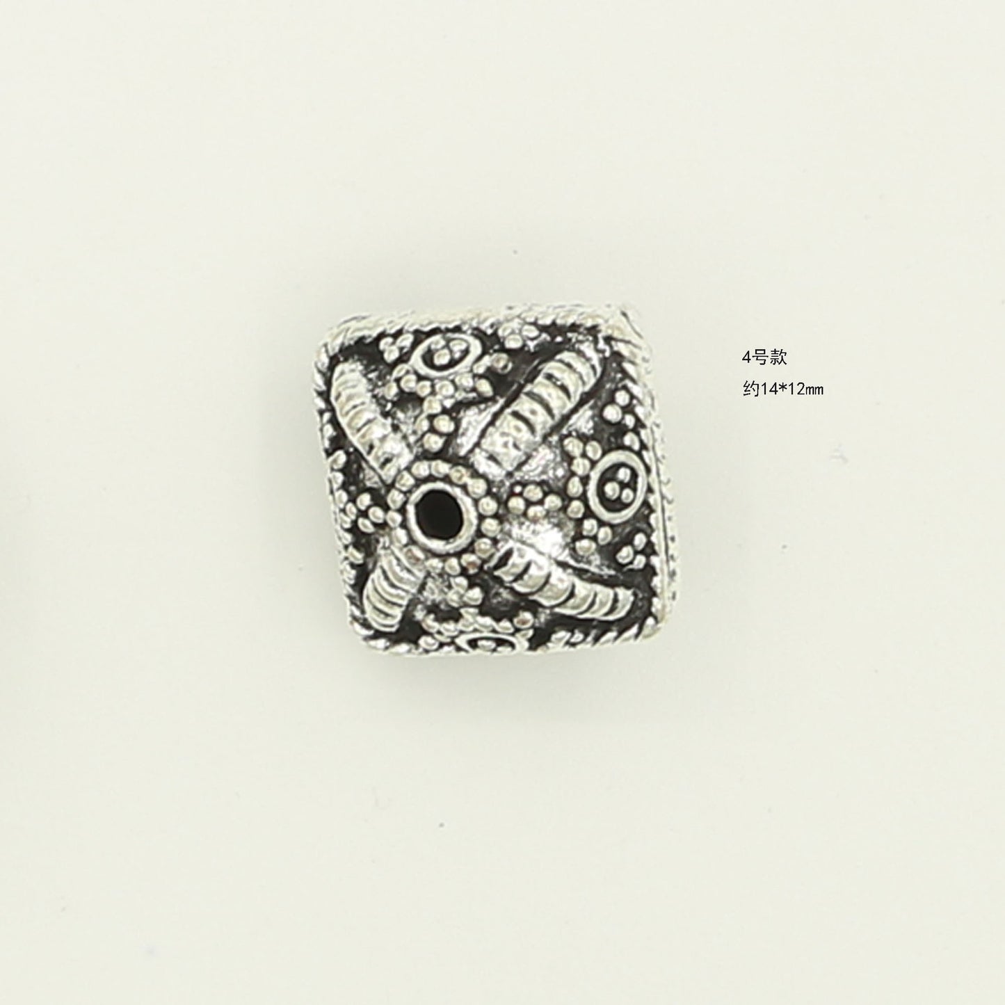 Vintage Tibetan Style Antique Silver Spacer Beads | DIY Jewelry Making Supplies for Bracelets & Necklaces