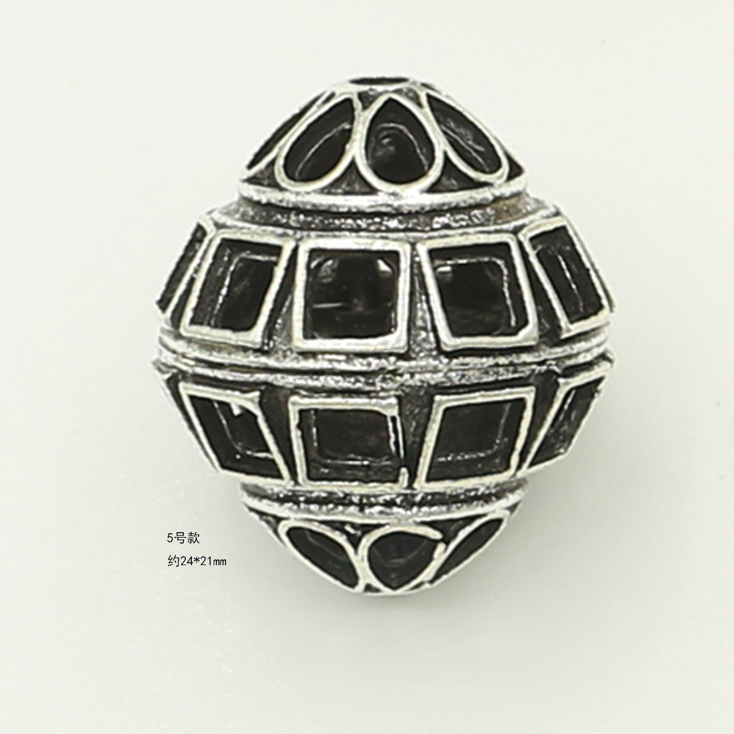 Vintage Tibetan Style Antique Silver Spacer Beads | DIY Jewelry Making Supplies for Bracelets & Necklaces