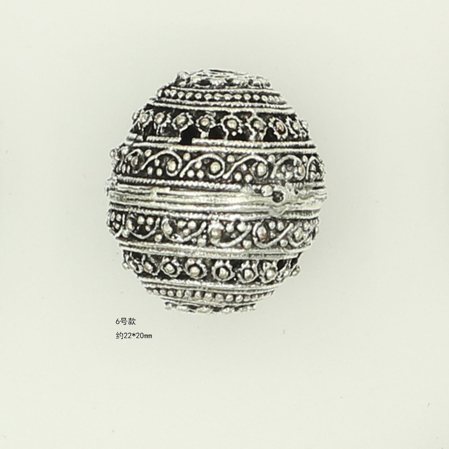Vintage Tibetan Style Antique Silver Spacer Beads | DIY Jewelry Making Supplies for Bracelets & Necklaces