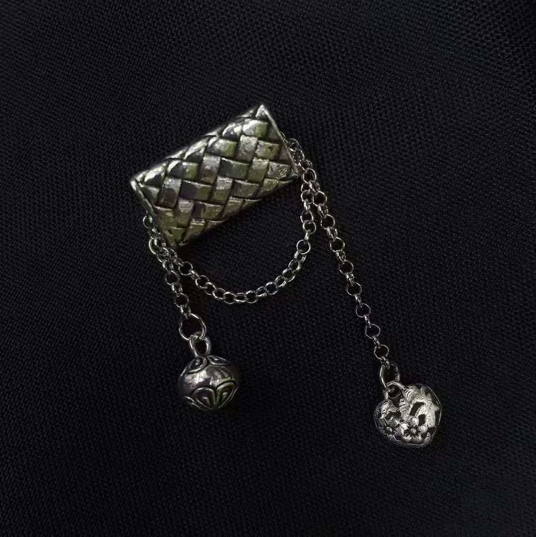 Vintage Silver Dangle Charms & Connectors  for DIY Jewelry Making – Lucky Symbols, Filigree, Bows & Chain Pendants