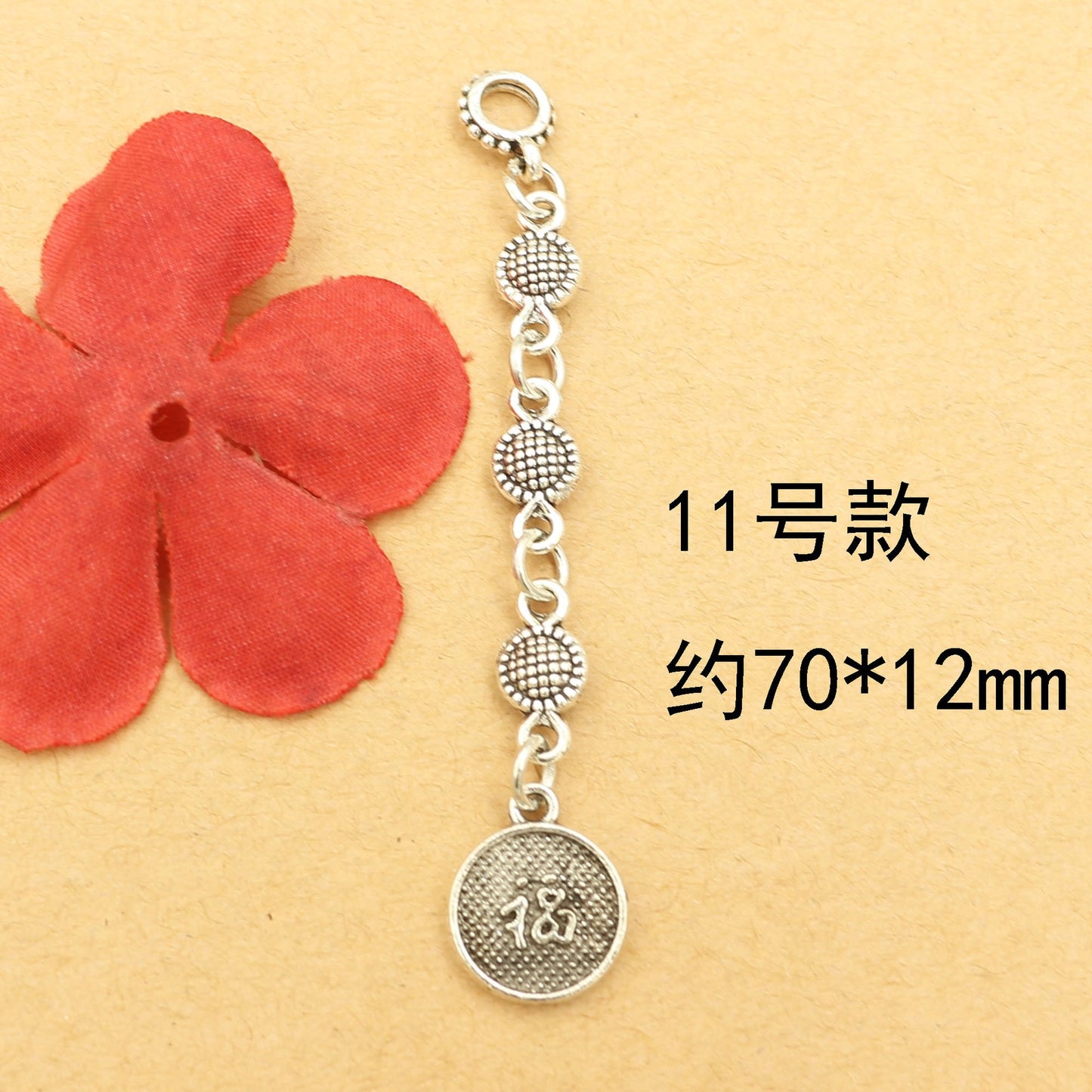 Vintage Silver Dangle Charms & Connectors  for DIY Jewelry Making – Lucky Symbols, Filigree, Bows & Chain Pendants